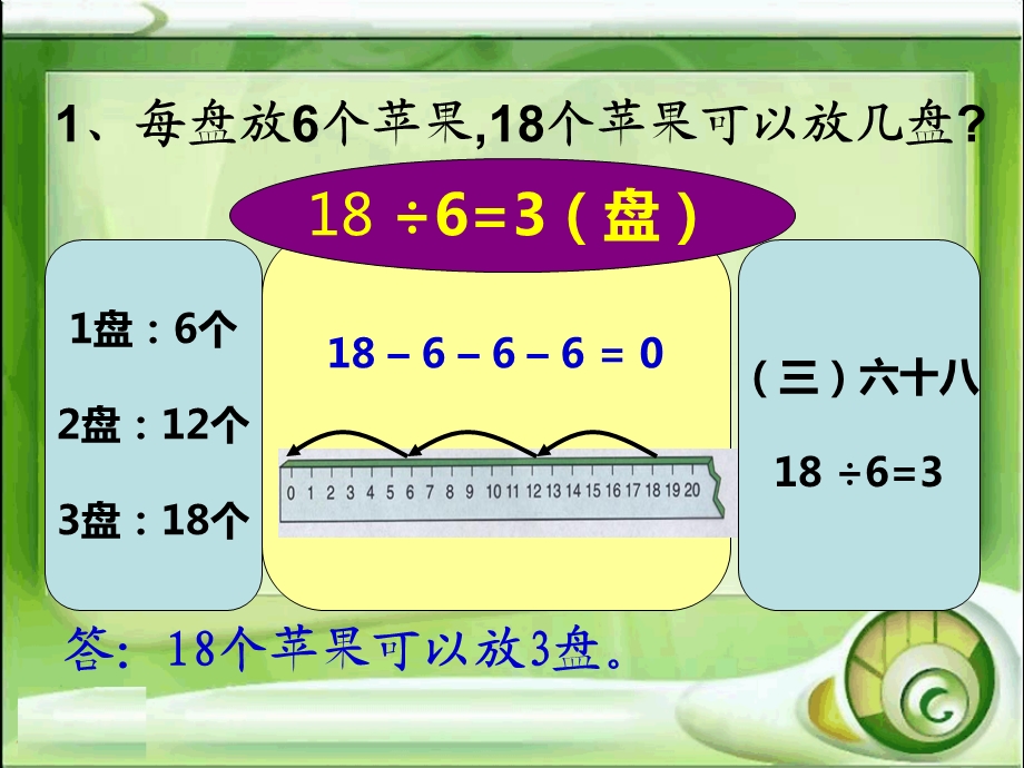 新版北师大二年级下数学分苹果课件.ppt_第3页