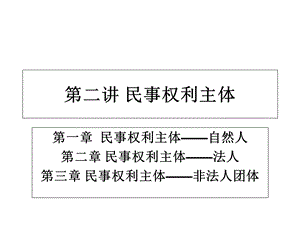 民事权利主体精简版.ppt