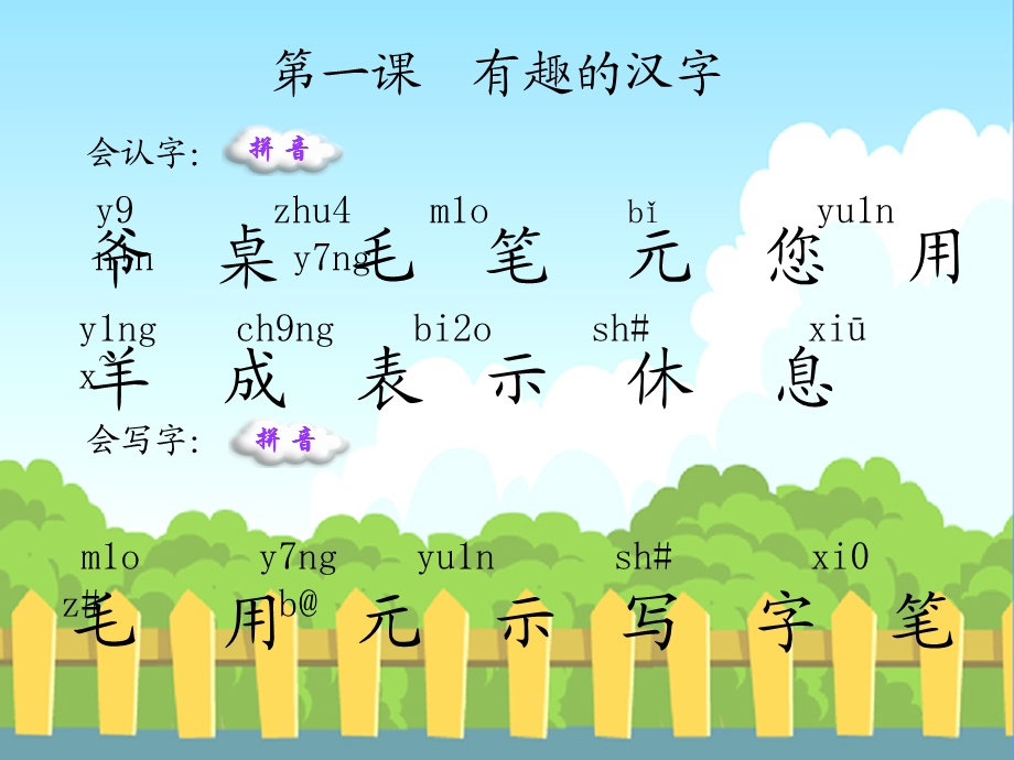 有趣的汉字生字词学习.ppt_第1页