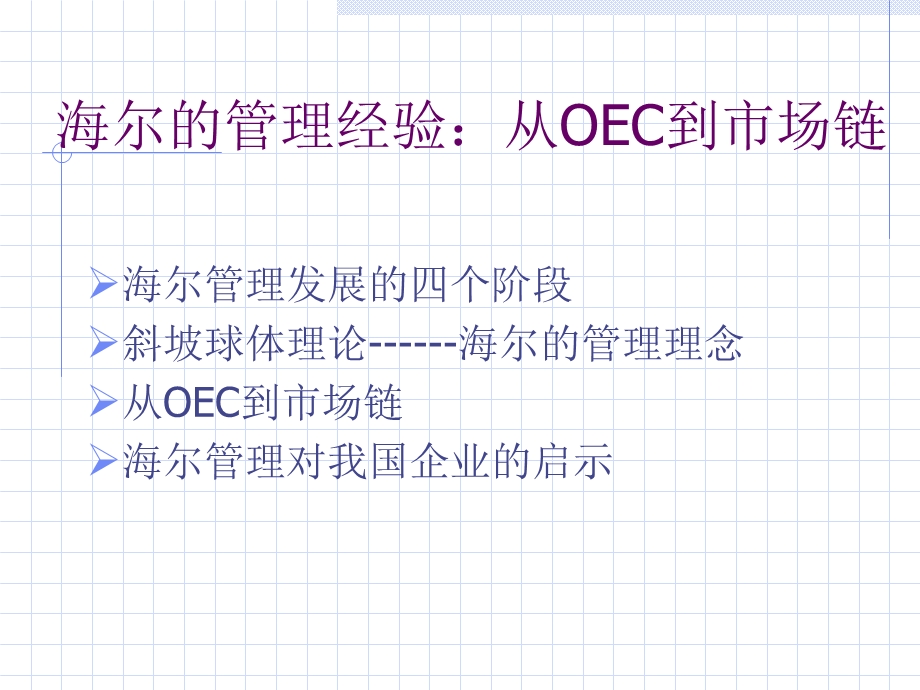 海尔的管理经验：从OEC.ppt_第2页