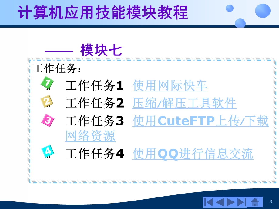 计算机应用技能模块教程模块常用工具软件.ppt_第3页