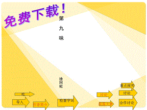 烹饪文学作品欣赏第九味.ppt