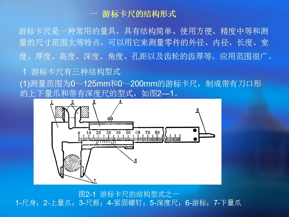 游标卡尺的类及型使用介绍.ppt_第1页