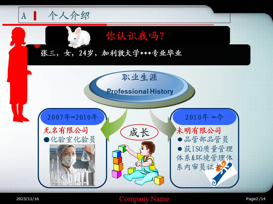 竞聘报告PPT色彩鲜明.ppt_第3页