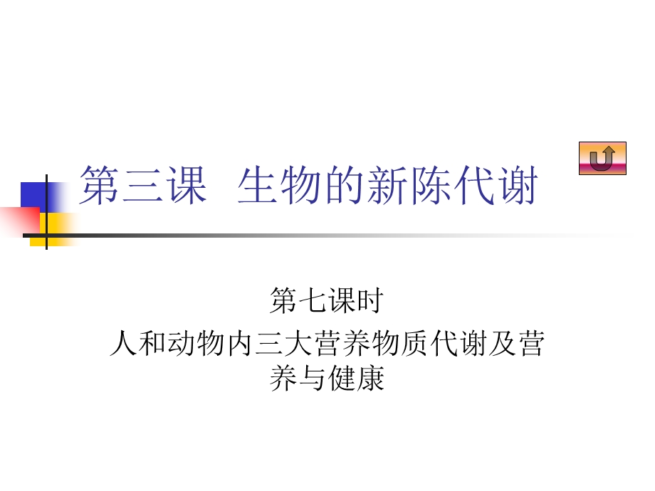 生物人和动物内三大营养物质代谢及营养与健康.ppt_第1页