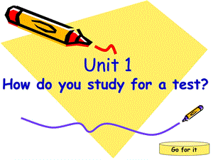 英语课件Howdoyoustudyforatest.ppt