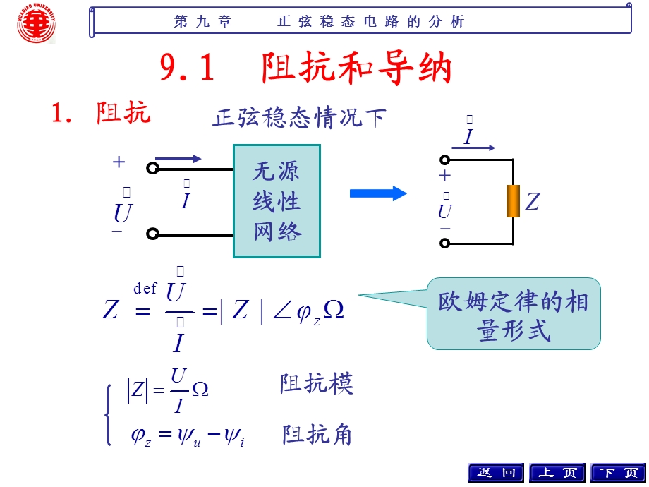 电路课件 第九章 正弦稳态电路的分析.ppt_第3页