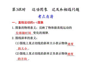 运动图像追及相遇问题.ppt