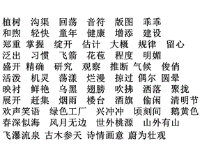 苏教版四年级语文单元字词多音字.ppt