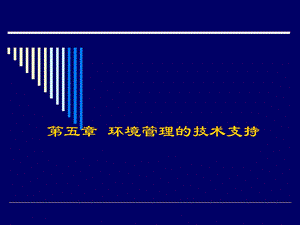 环境管理的技术支持.ppt