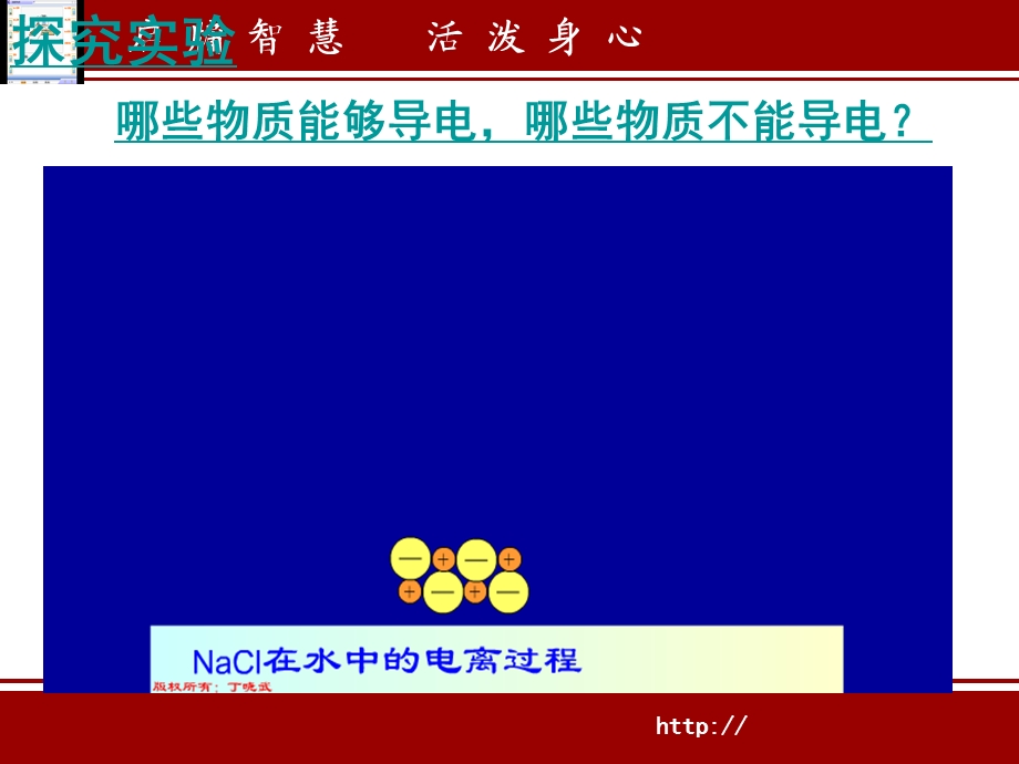 离子反应酸、碱、盐在水溶液中的电离.ppt_第3页