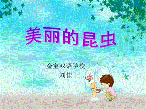 美术《美丽的昆虫》课件.ppt