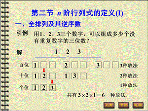 线性代数第1章行列式n阶行列式的定义.ppt