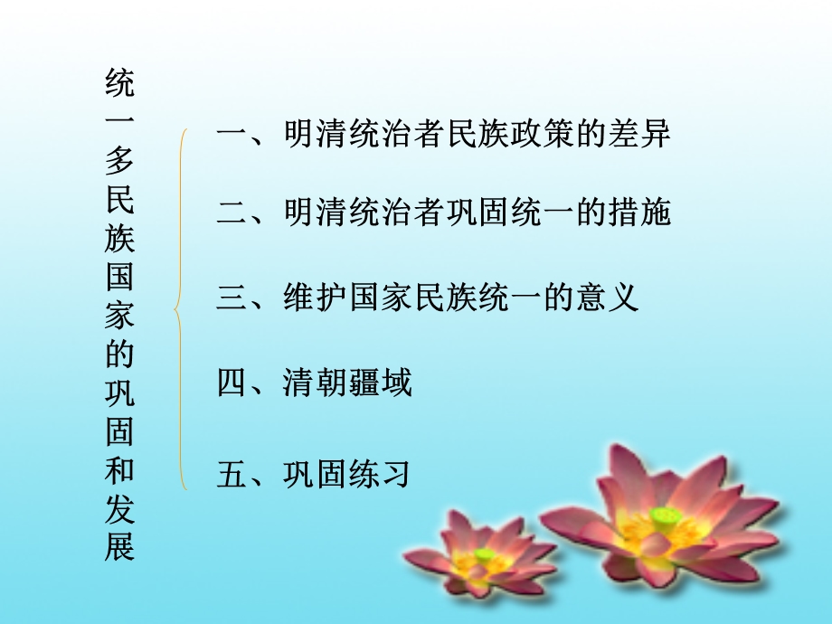 统一多民族国家的巩固和发展(w).ppt_第3页