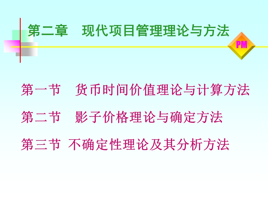 现代项目管理理论与方法.ppt_第1页