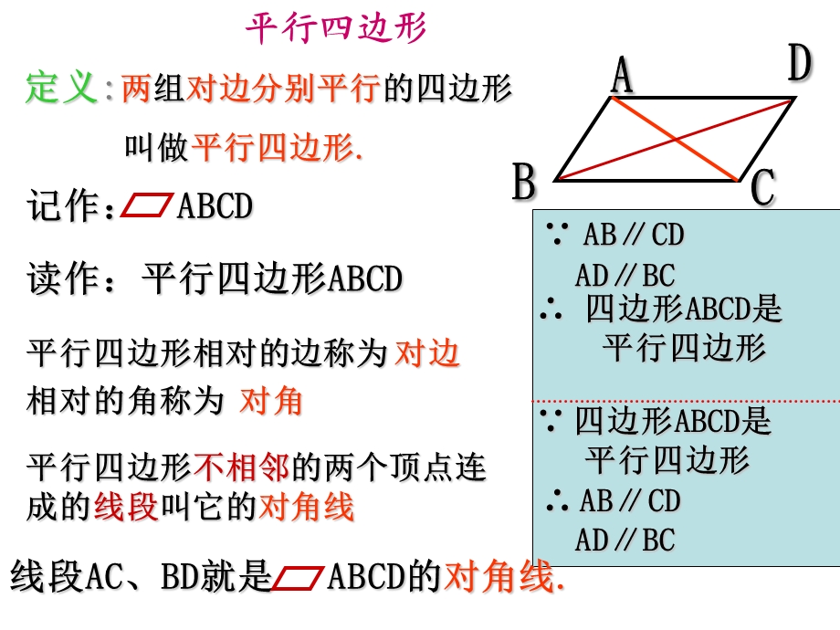 苏科版八年级数学平行四边形.ppt_第3页