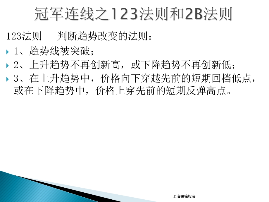 现货投资技术入门：冠军连线之123法则.ppt_第1页