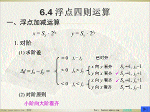 计算机浮点运算详解深入学习计算机组成原理.ppt