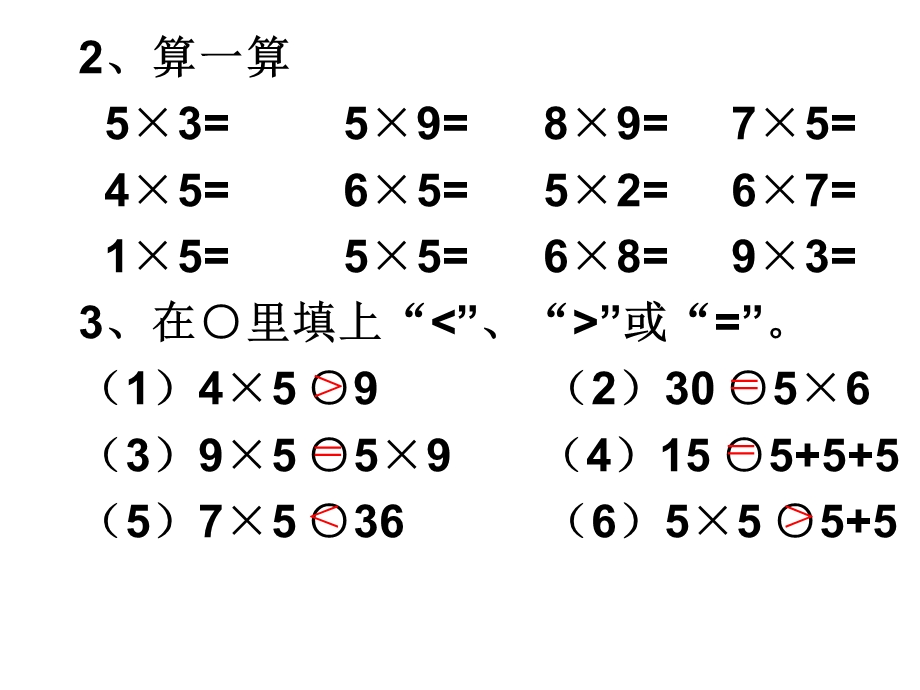 苏教版二年级数学上册表内乘法复习.ppt_第3页