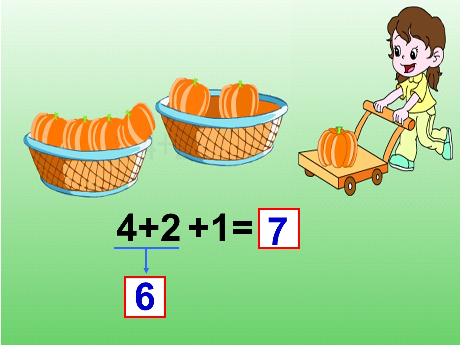 苏教版一年级上册数学《连加连减》.ppt_第3页