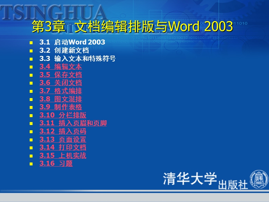 计算机应用基础培训教程第3章文档编辑排版与.ppt_第3页