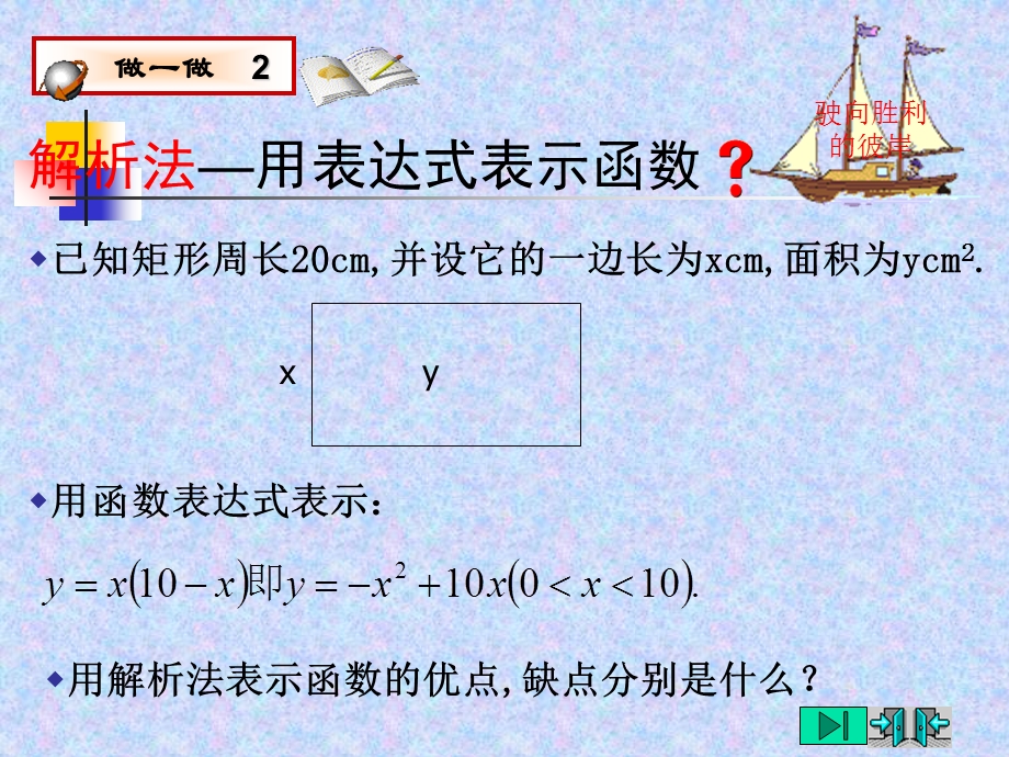 用三种方式表示二次函数解析法列表法图象法.ppt_第3页