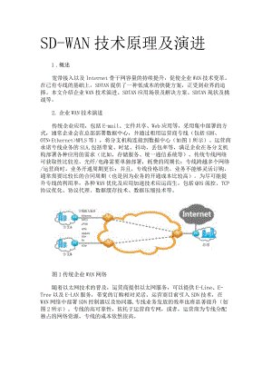 SD-WAN技术原理及演进.docx