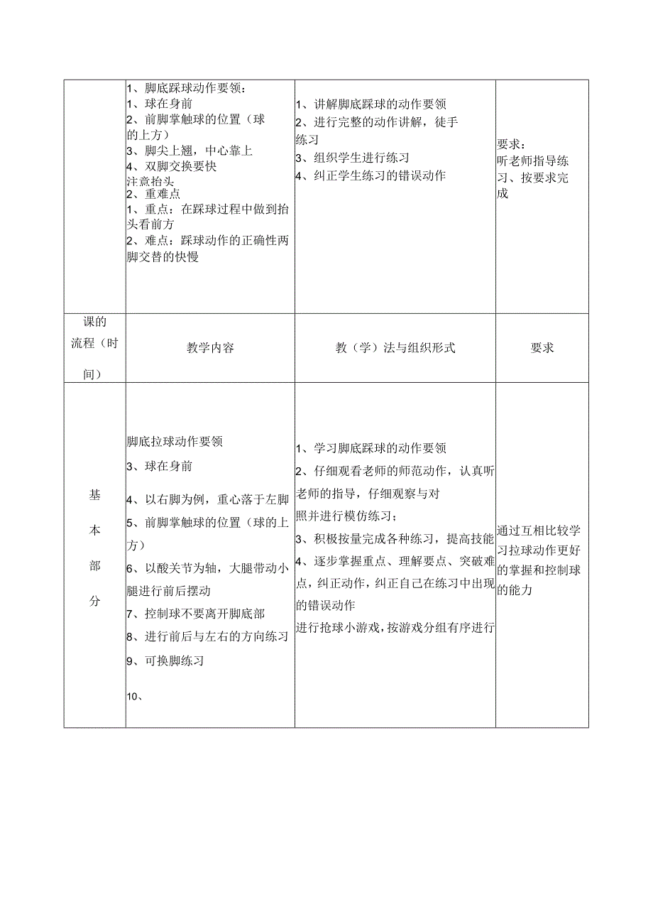 初中足球球性练习教案.docx_第2页