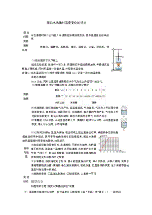 探究水沸腾时温度变化的特点核心知识.docx