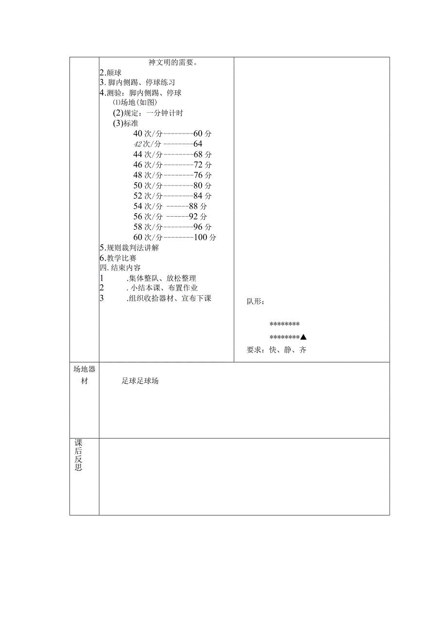 学生水平三足球第十三周踢停球导学案.docx_第2页