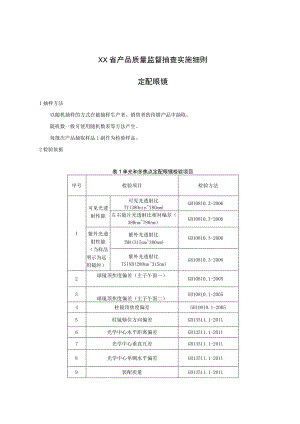 产品质量监督抽查实施细则——定配眼镜.docx