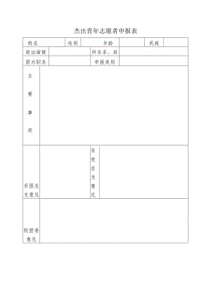 杰出青年志愿者申报表.docx