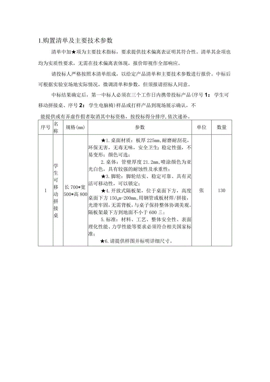 购置清单及主要技术参数.docx_第1页