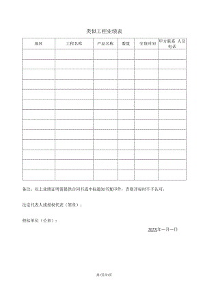 类似工程业绩表21(2023年).docx