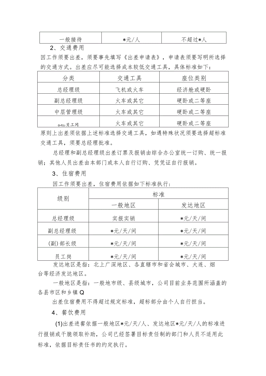 公司日常费用报销管理规定.docx_第2页