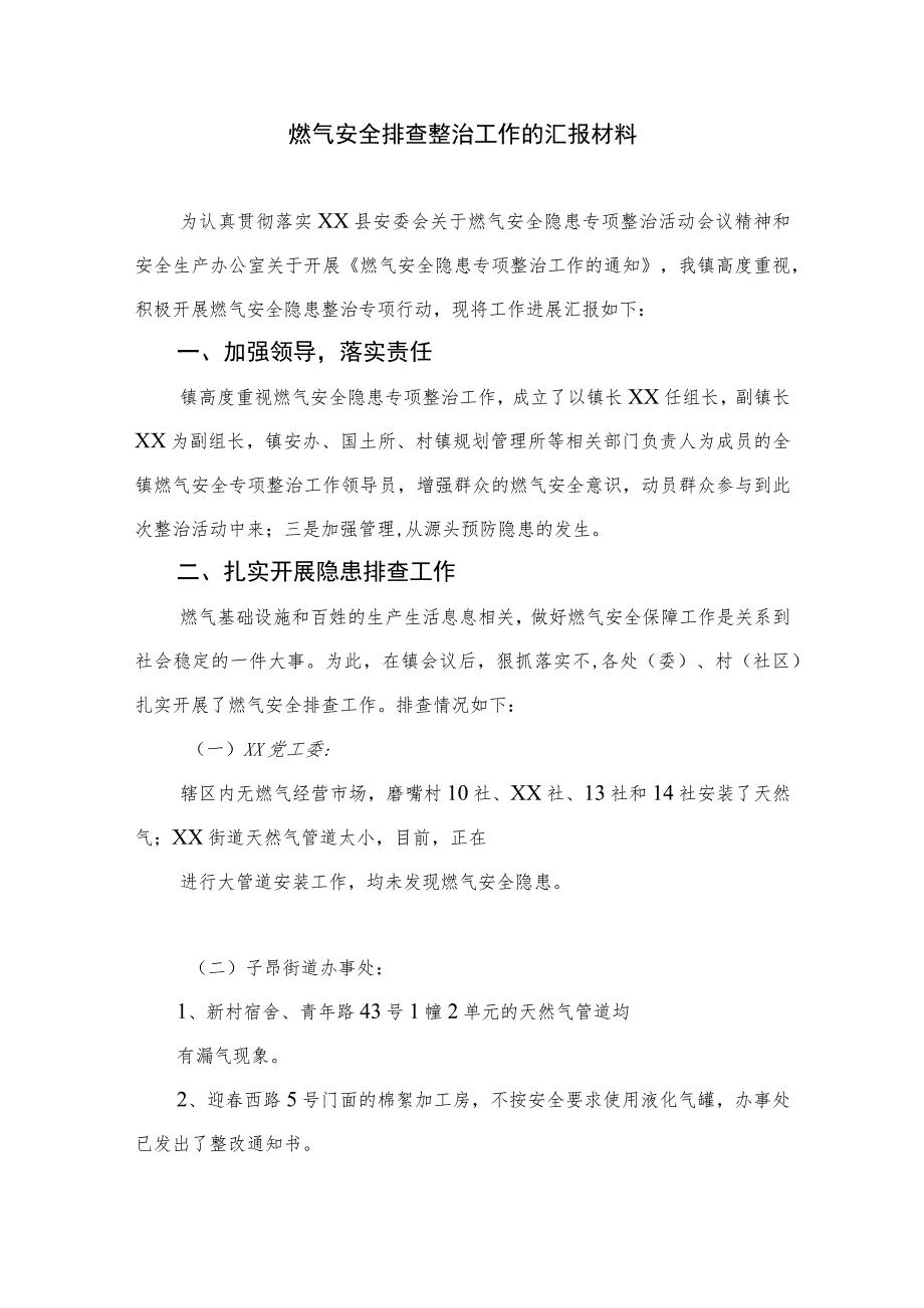 2023燃气领域专项整治工作总结(精选八篇).docx_第2页