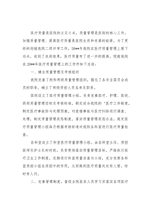 医疗质量管理与持续改进年度总结 4.docx