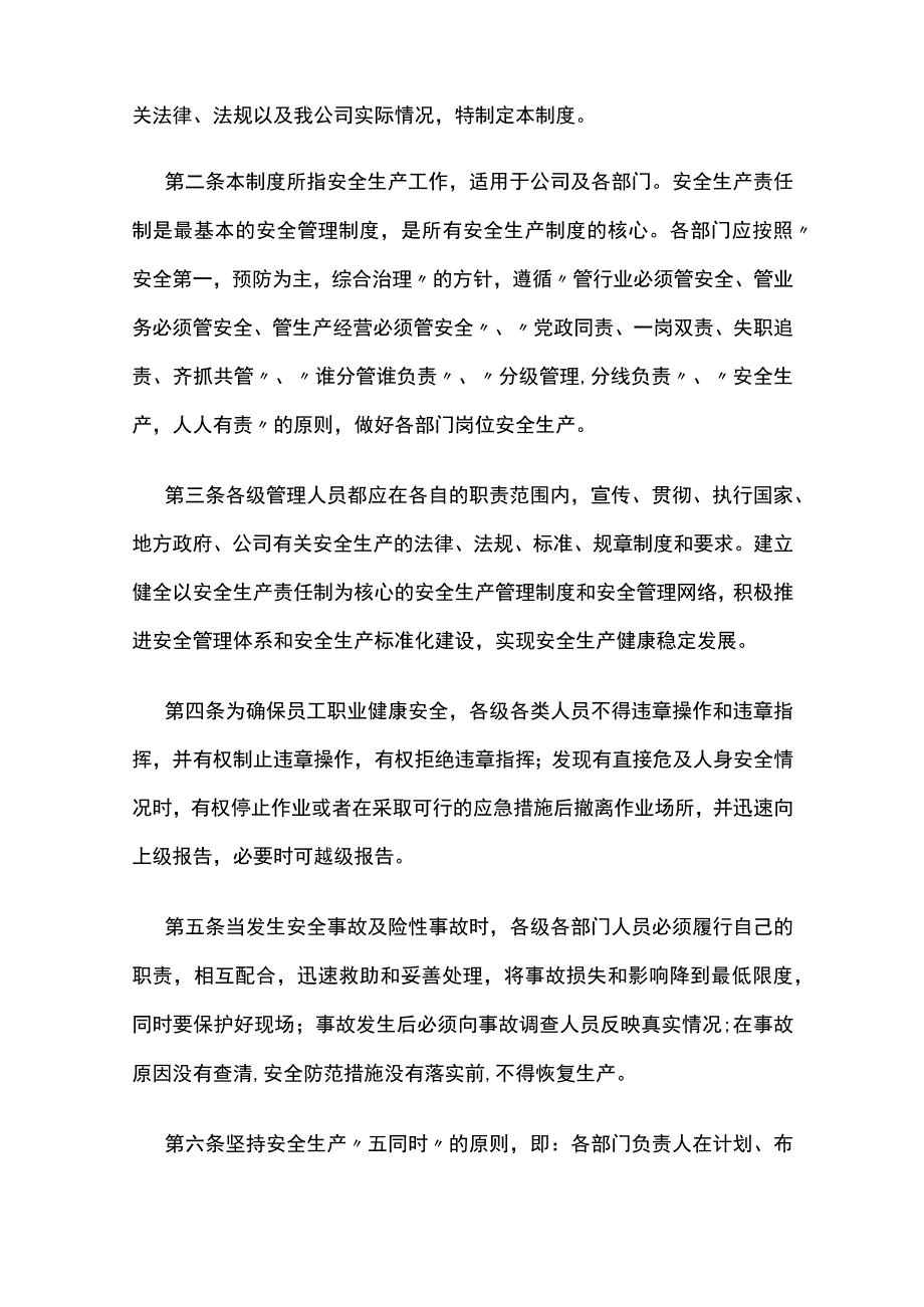 安全生产责任制度 标准版.docx_第2页