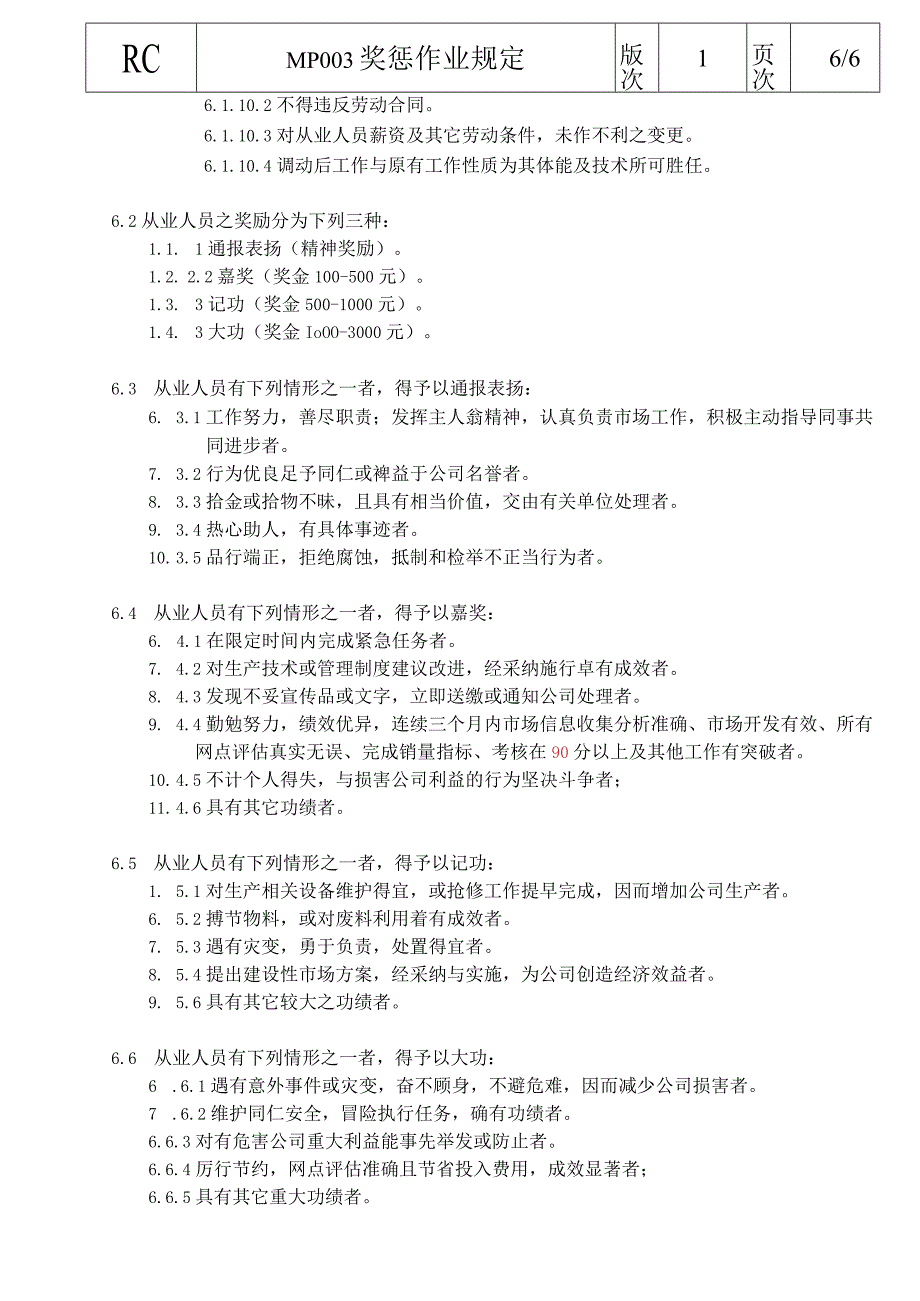 奖惩作业规定（OK）.docx_第3页