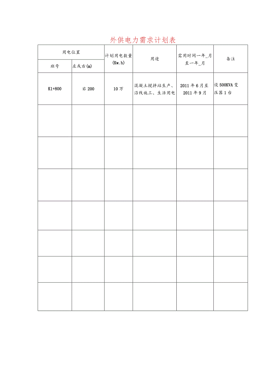 外供电力需求计划表.docx_第1页