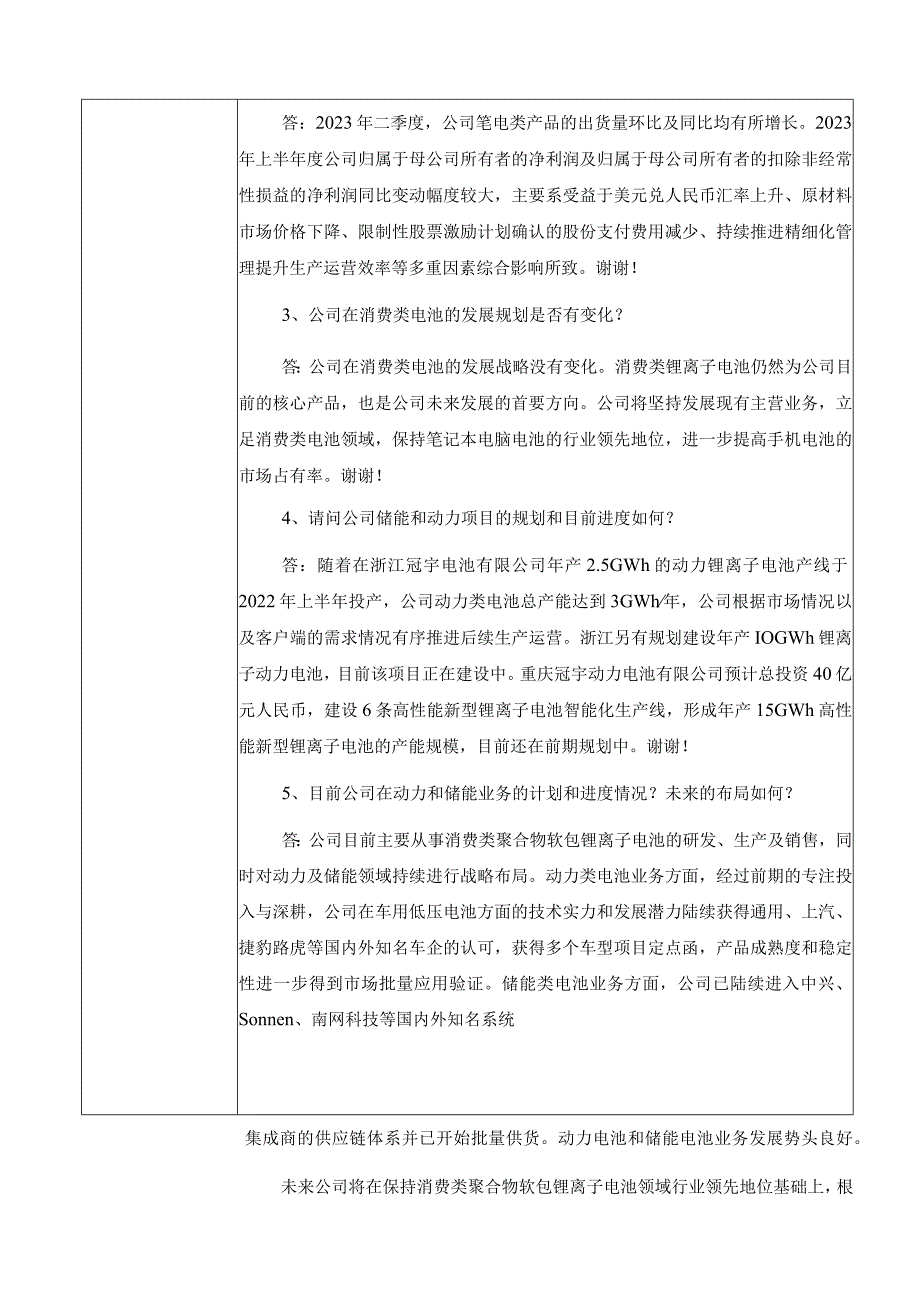 证券代码688772证券简称珠海冠宇珠海冠宇电池股份有限公司投资者关系活动记录表.docx_第2页