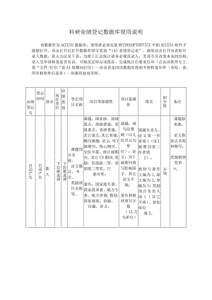 科研业绩登记数据库使用说明.docx