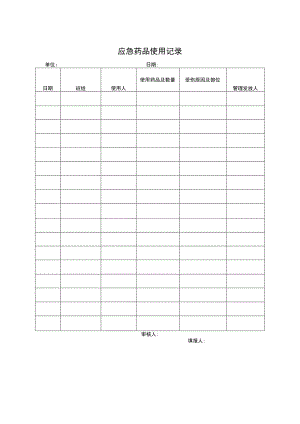 应急药品使用记录.docx