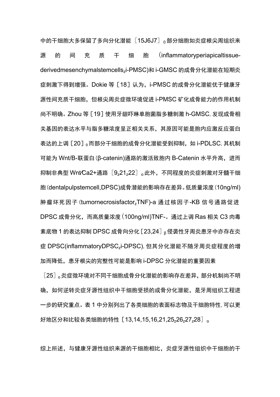 最新：炎症牙源性组织中的干细胞在牙周骨组织再生中的研究进展及应用前景.docx_第3页