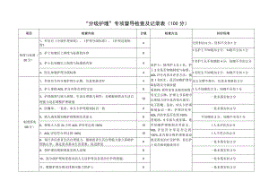 分级护理专项督导检查及记录表.docx