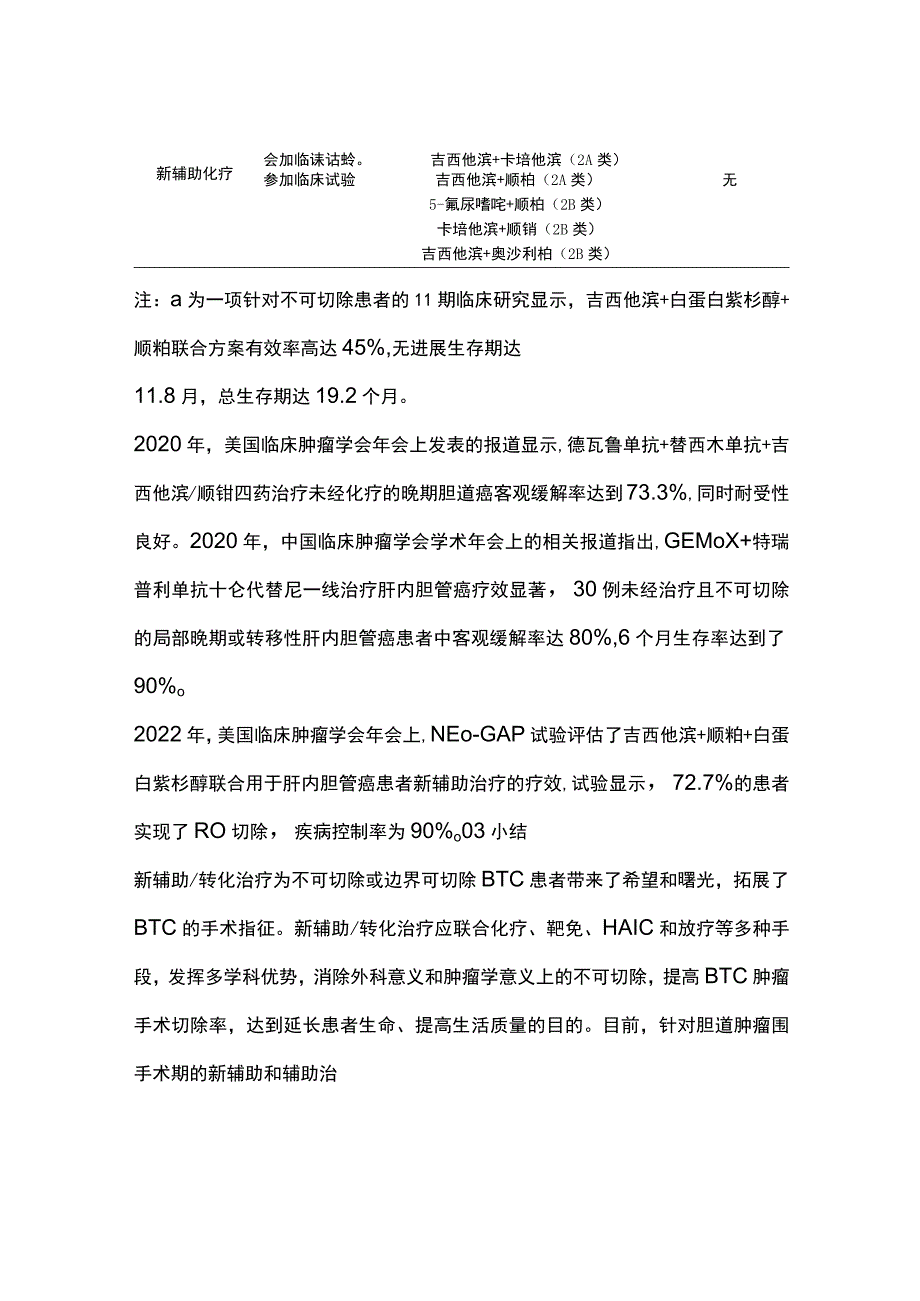 2023胆道肿瘤的新辅助转化治疗展望.docx_第3页