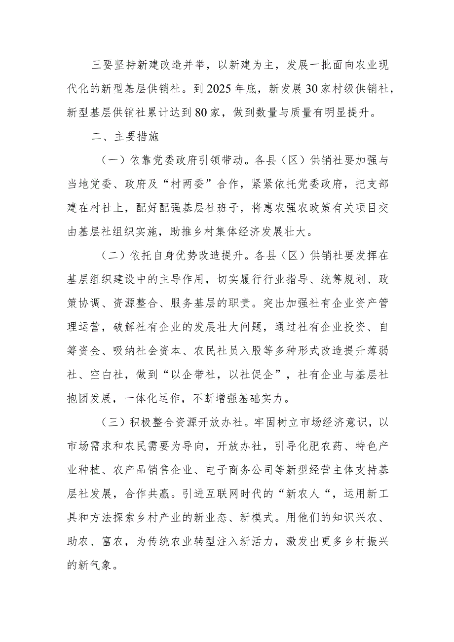 XX市村级供销社建设提升行动方案.docx_第2页