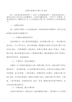 住建代表建议办理工作总结.docx