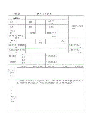 附件2 应聘人员登记表.docx