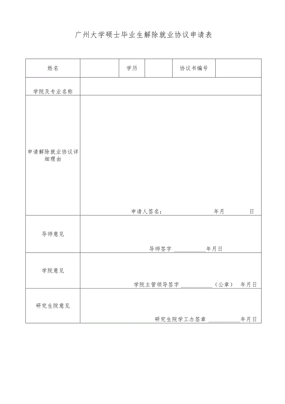 减免毕业研究生委托培养费审批表.docx_第1页